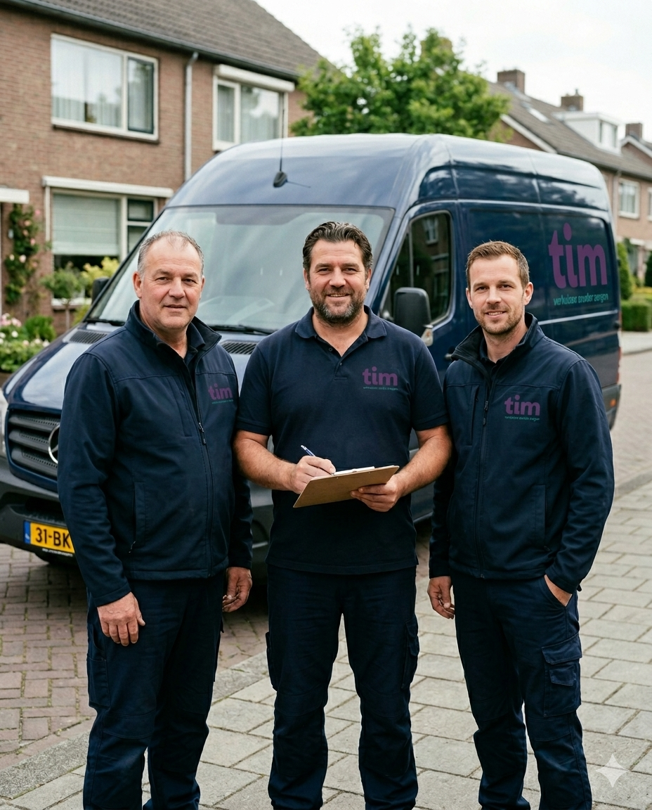 Portret van Tim of teamfoto